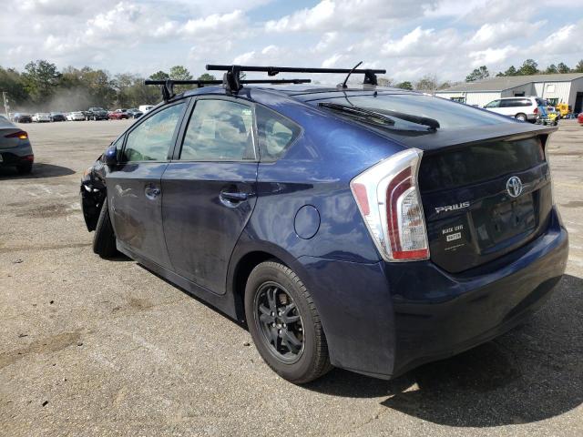 Photo 2 from auction – 2013 TOYOTA PRIUS with VIN JTDKN3DU0D0354129