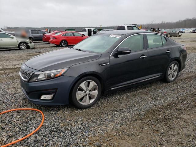 KIA OPTIMA HYB 2015 with VIN KNAGN4AD5F5090246 - Photo from auction