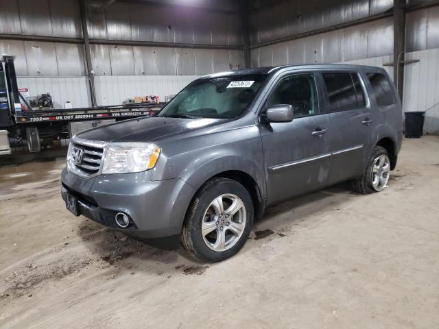 HONDA PILOT EXL 2012 with VIN 5FNYF4H56CB068964 - Photo from auction