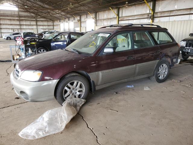 Photo 1 from auction – 2001 SUBARU LEGACY OUT with VIN 4S3BH675517638808