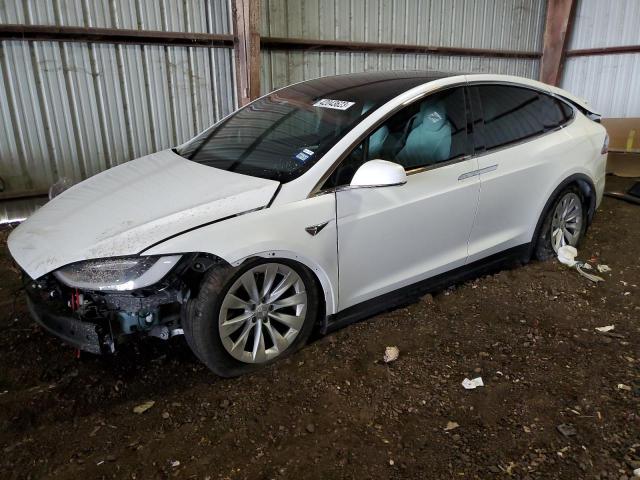 TESLA MODEL X 2016 with VIN 5YJXCBE2XGF030274 - Photo from auction