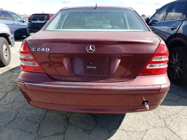 Photo 6 from auction – 2002 MERCEDES-BENZ C 240 with VIN WDBRF61J72F181743