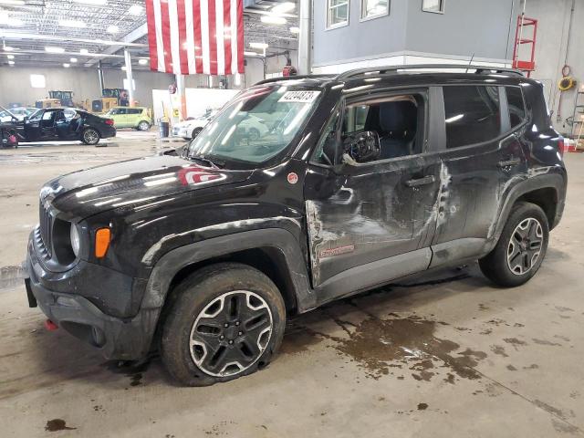 JEEP RENEGADE T 2017 with VIN ZACCJBCB3HPG30443 - Photo from auction