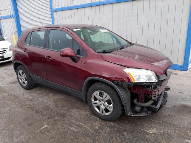 Photo 4 from auction – 2016 CHEVROLET TRAX LS with VIN 3GNCJKSB5GL263433
