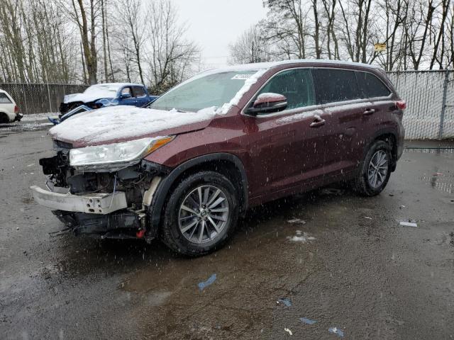 TOYOTA HIGHLANDER 2018 مع رقم تعريف المركبة 5TDJZRFH3JS829266 - صورة من المزاد
