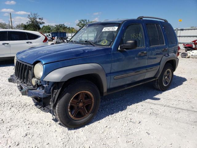 JEEP LIBERTY SP 2005 with VIN 1J4GK48K05W600232 - Photo from auction
