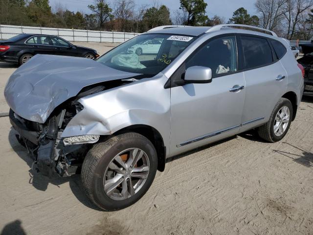 NISSAN ROGUE S 2013 with VIN JN8AS5MT8DW505923 - Photo from auction
