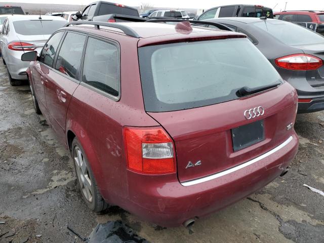 Photo 2 from auction – 2004 AUDI A4 1.8T AV with VIN WAUVC68EX4A201658