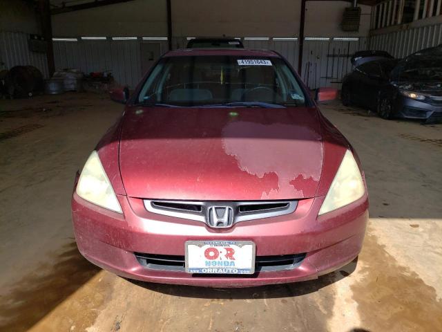 Photo 5 from auction – 2004 HONDA ACCORD EX with VIN 1HGCM56604A015593