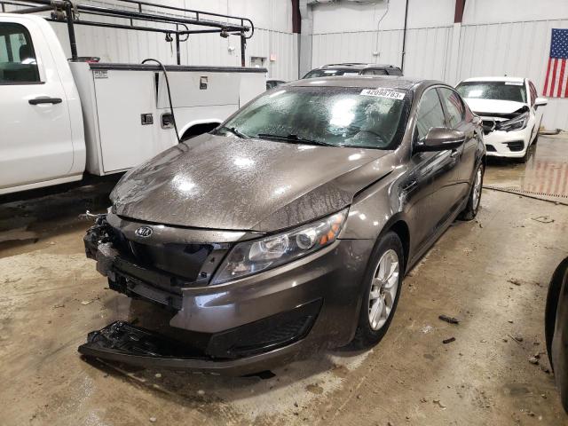 KIA OPTIMA LX 2011 with VIN KNAGM4A76B5101441 - Photo from auction