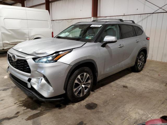TOYOTA HIGHLANDER 2021 with VIN 5TDGZRBH2MS157429 - Photo from auction
