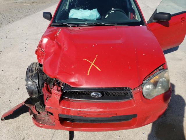 Photo 11 from auction – 2005 SUBARU IMPREZA RS with VIN JF1GG67595G805594