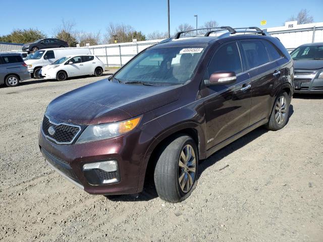 KIA SORENTO SX 2012 with VIN 5XYKWDA22CG218888 - Photo from auction