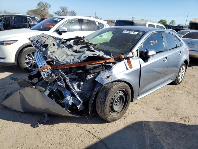 TOYOTA COROLLA LE 2022 with VIN JTDEPMAE0NJ201465 - Photo from auction