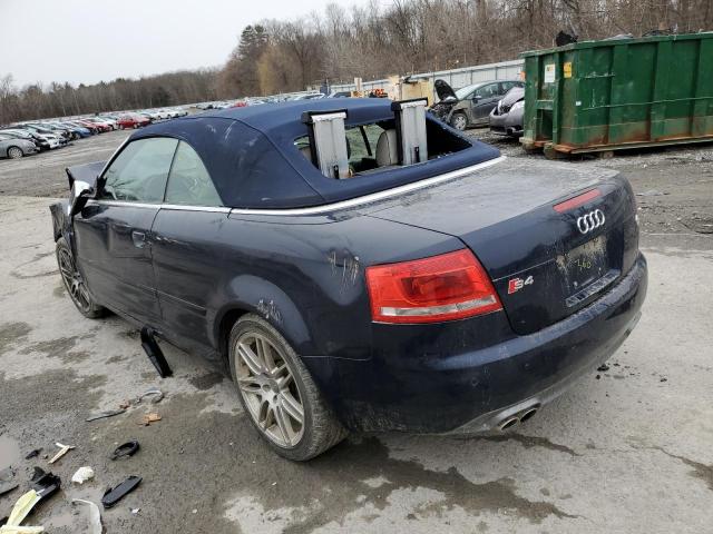 Photo 2 from auction – 2008 AUDI S4 QUATTRO with VIN WUARL48H48K900287