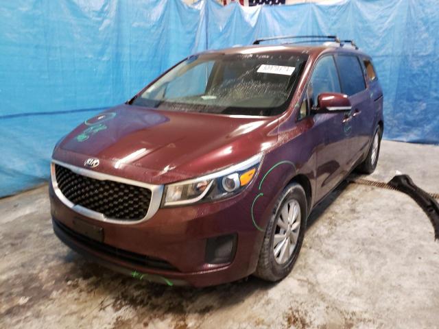 KIA SEDONA LX 2016 with VIN KNDMB5C11G6151157 - Photo from auction