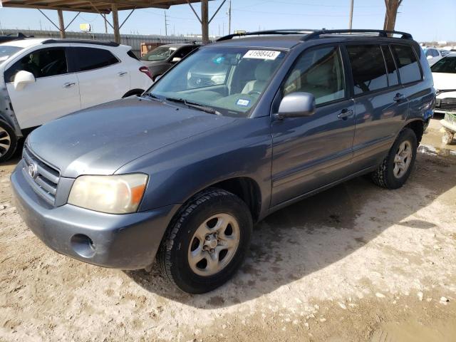 TOYOTA HIGHLANDER 2005 with VIN JTEGP21A150061325 - Photo from auction