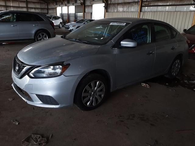 NISSAN SENTRA S 2016 with VIN 3N1AB7AP1GY306081 - Photo from auction
