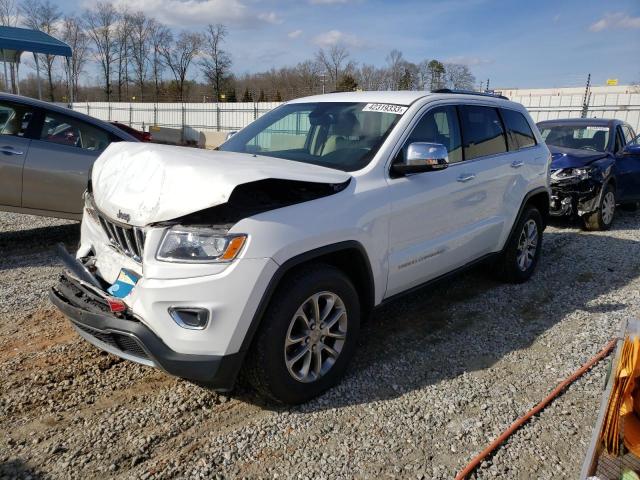 JEEP GRAND CHER 2015 with VIN 1C4RJFBGXFC183254 - Photo from auction