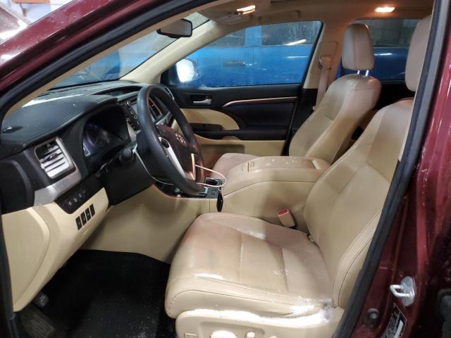 Photo 7 from auction – 2016 TOYOTA HIGHLANDER with VIN 5TDDCRFH7GS019825