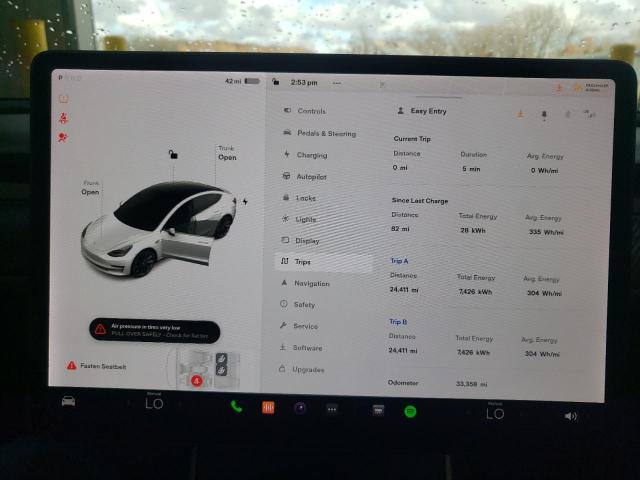 Photo 9 from auction – 2020 TESLA MODEL 3 with VIN 5YJ3E1EA0LF658834
