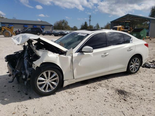 INFINITI Q50 BASE 2015 with VIN JN1BV7AP0FM353597 - Photo from auction