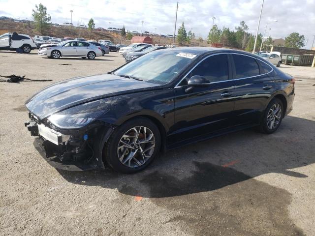 HYUNDAI SONATA SEL 2021 with VIN 5NPEF4JAXMH080449 - Photo from auction