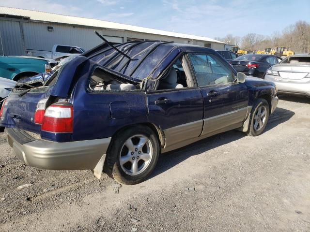 Photo 3 from auction – 2001 SUBARU FORESTER S with VIN JF1SF65511H724299