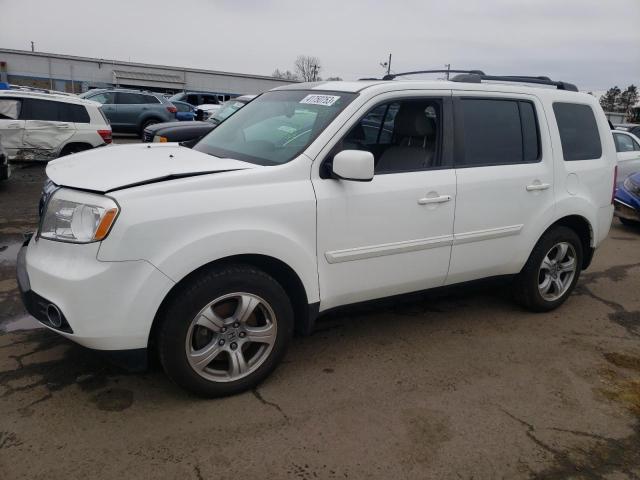 HONDA PILOT EXL 2014 with VIN 5FNYF4H5XEB037378 - Photo from auction