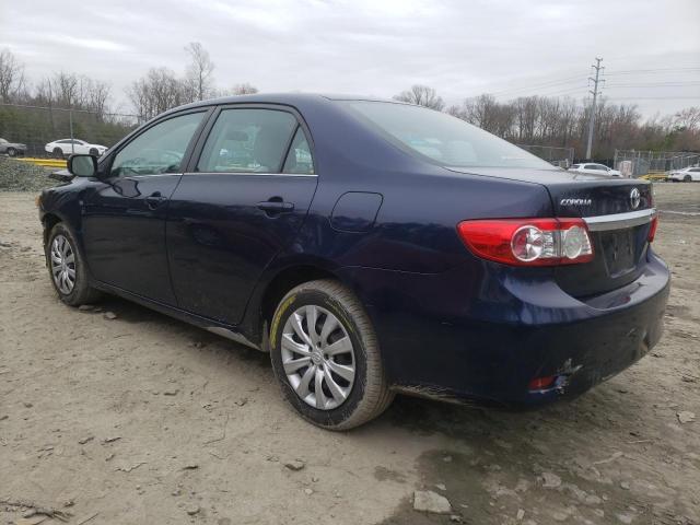 Photo 2 from auction – 2013 TOYOTA COROLLA BA with VIN 2T1BU4EE9DC991462