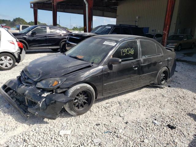 HONDA CIVIC LX 2005 with VIN 2HGES16595H623906 - Photo from auction
