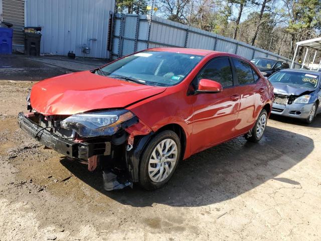 TOYOTA COROLLA L 2018 with VIN 5YFBURHE5JP846939 - Photo from auction