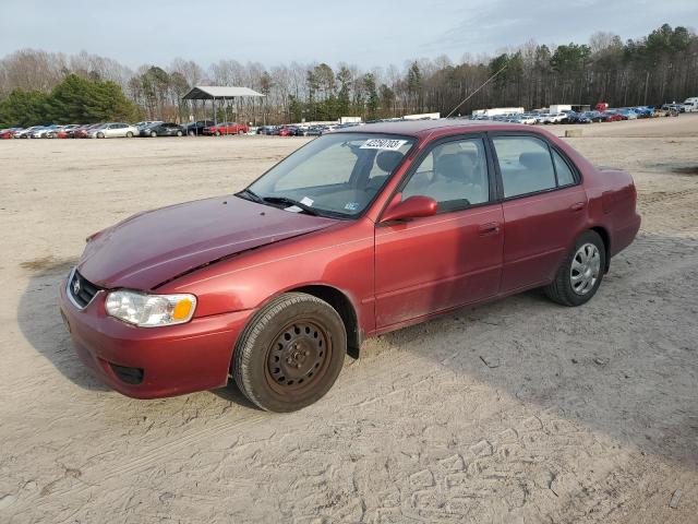 TOYOTA COROLLA CE 2001 with VIN 2T1BR12E31C465554 - Photo from auction