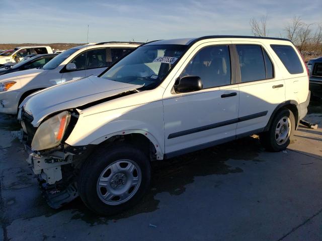 HONDA CR-V LX 2006 with VIN SHSRD68536U406565 - Photo from auction