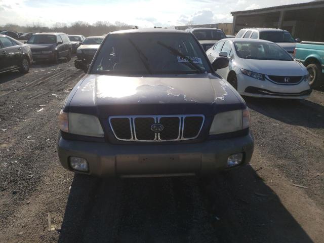 Photo 5 from auction – 2001 SUBARU FORESTER S with VIN JF1SF65511H724299