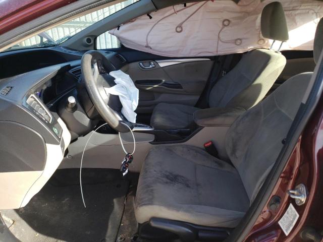 Photo 7 from auction – 2013 HONDA CIVIC EX with VIN 19XFB2F80DE076912