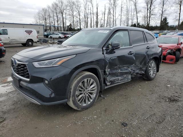 TOYOTA HIGHLANDER 2021 with VIN 5TDEBRCH6MS065198 - Photo from auction