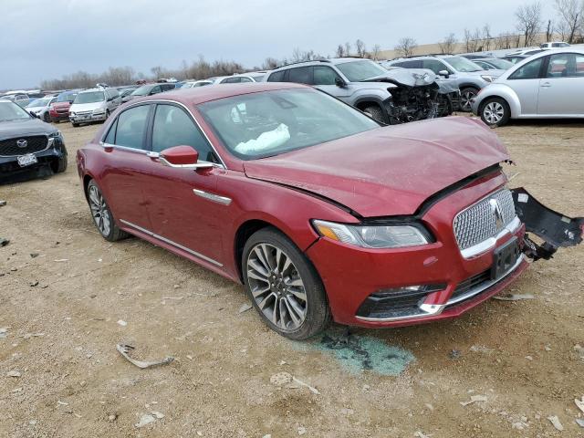 Photo 4 from auction – 2017 LINCOLN CONTINENTA with VIN 1LN6L9SP9H5610652