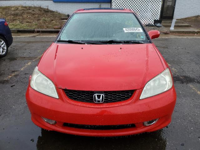 Photo 5 from auction – 2005 HONDA CIVIC COUP with VIN 1HGEM22985L036947