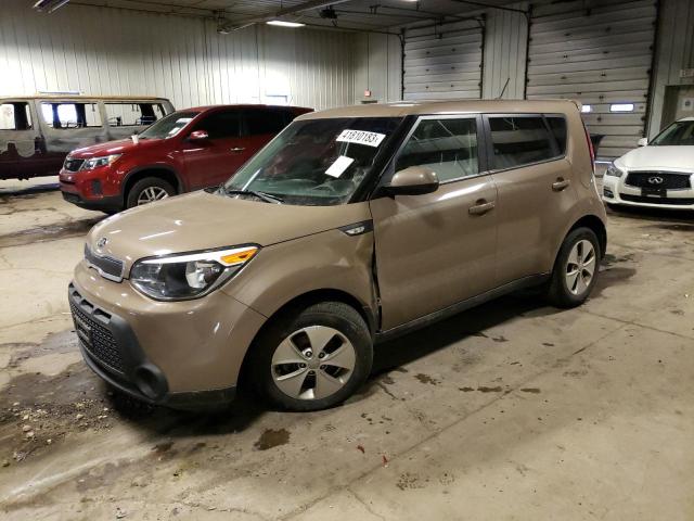 KIA SOUL 2014 with VIN KNDJN2A23E7074383 - Photo from auction