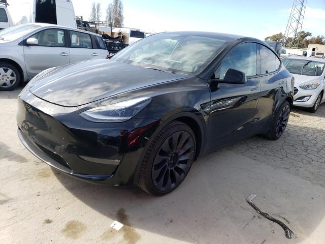 TESLA MODEL Y 2021 with VIN 5YJYGDEF7MF278002 - Photo from auction