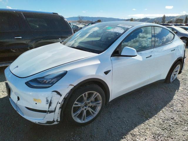 TESLA MODEL Y 2021 with VIN 5YJYGAEE2MF150661 - Photo from auction