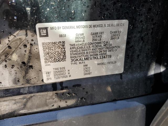 Photo 14 from auction – 2019 GMC TERRAIN SL with VIN 3GKALMEV7KL134778