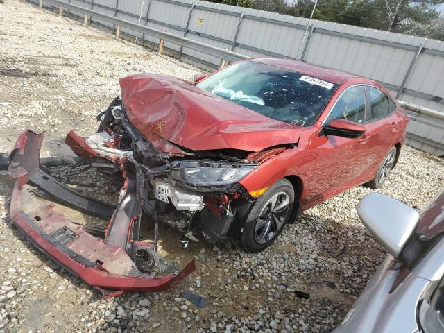 HONDA CIVIC LX 2020 with VIN 19XFC2F64LE006484 - Photo from auction