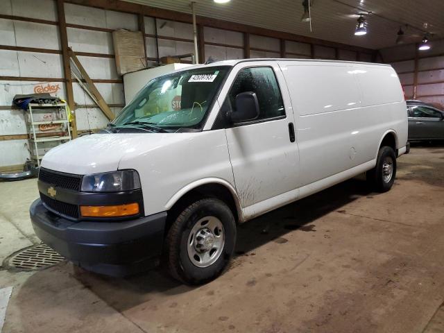 CHEVROLET EXPRESS G2 2021 with VIN 1GCWGBFP8M1228544 - Photo from auction