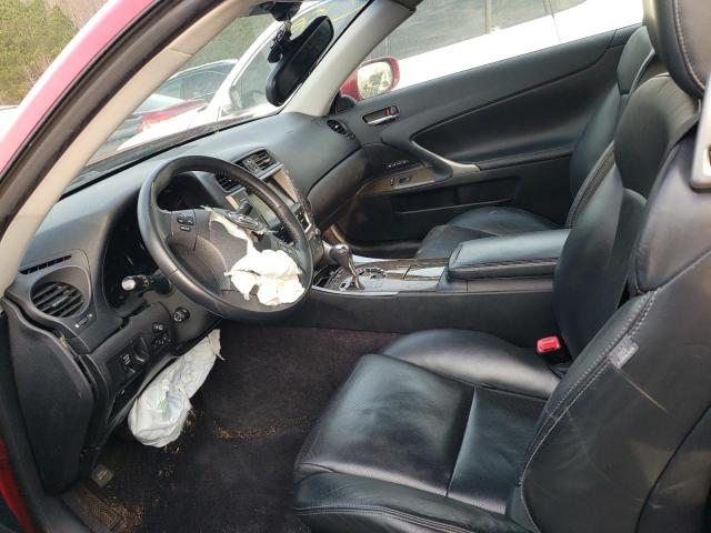 Photo 7 from auction – 2010 LEXUS IS 250 with VIN JTHFF2C21A2512355
