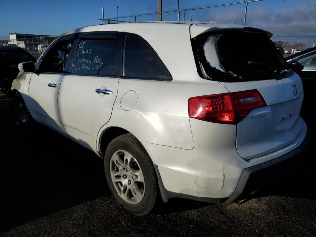 Photo 2 from auction – 2007 ACURA MDX TECHNO with VIN 2HNYD28327H513686