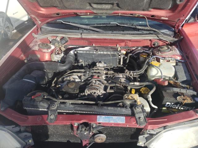 Photo 11 from auction – 2001 SUBARU FORESTER L with VIN JF1SF63511G720679