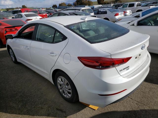 Photo 2 from auction – 2017 HYUNDAI ELANTRA SE with VIN 5NPD74LF3HH127652