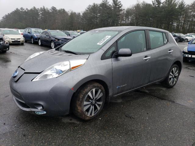 NISSAN LEAF S 2015 with VIN 1N4AZ0CP2FC330481 - Photo from auction